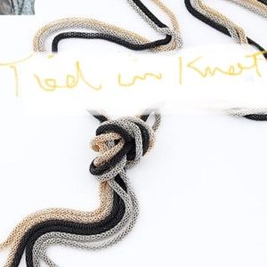 TRENDY 3, 42” TRI COLOR ROPE CHAIN NECKLACE